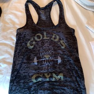 Women’s size small Golds Gym tank